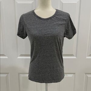 Soft as a Grape Grey Heather Women's Short Sleeve Tee Tshirt NWOT